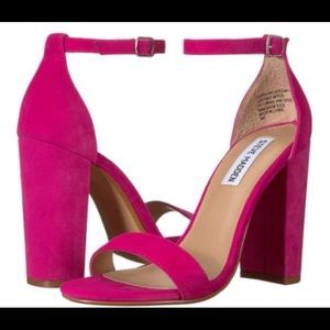 Steve Madden Carson Pink Heels NWT